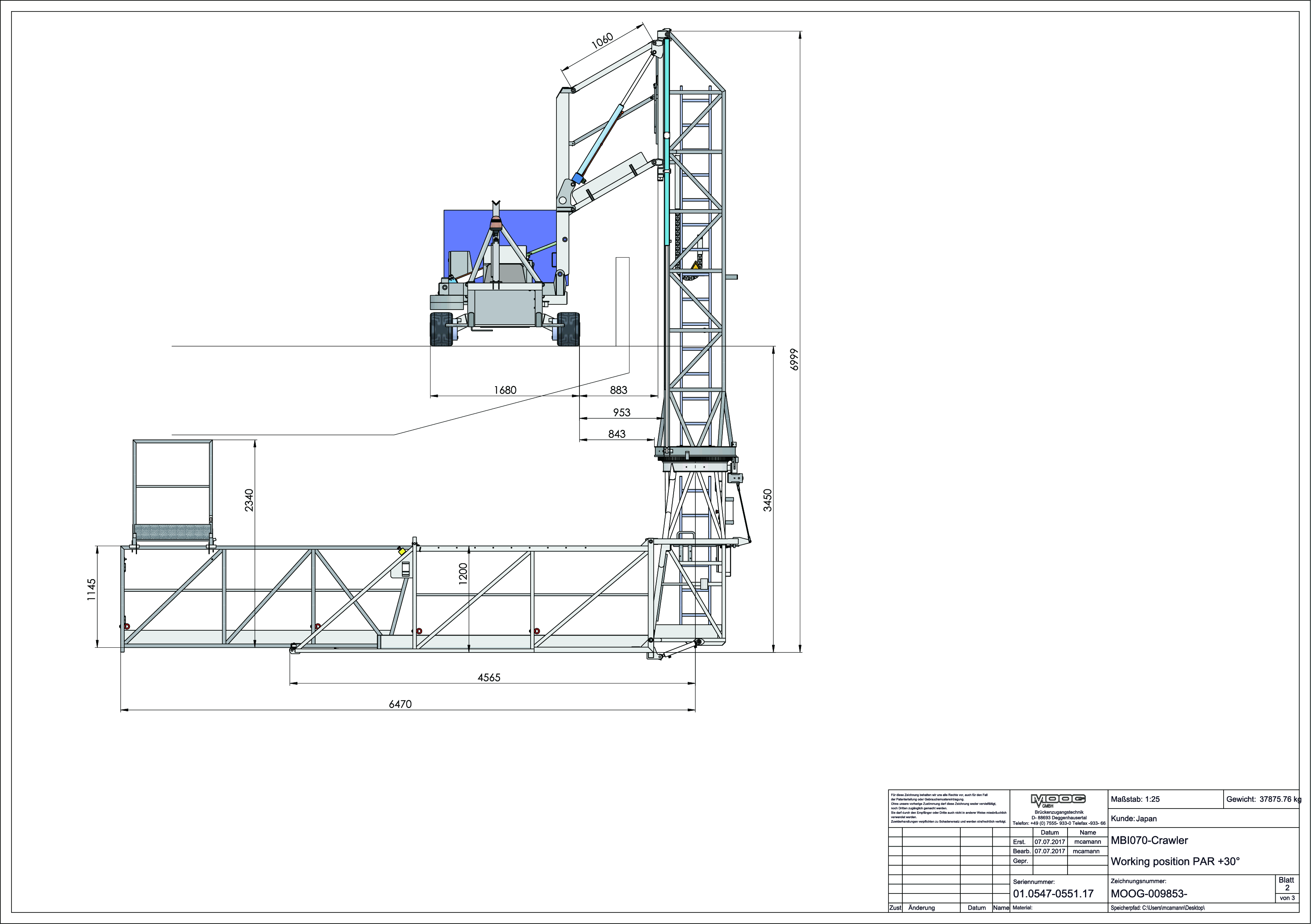 MBI　70クローラ型